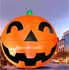 Giant 11.2Ft Halloween Inflatables Pumpkin Decorations, Extra Large Halloween Bl picture