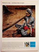 Vintage Torrington Ad Indigenous Australian Didgeridoo Arnhem Land Ephemera picture