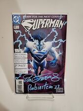 Superman #123 (DC 1997) Debut of Blue Electric - Signed By Jurgens & Rubinstein picture