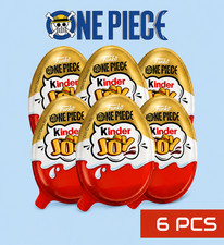 SET 6 X Kinder Joy One Piece Funko Pop Mini Figures NEW 2026 picture