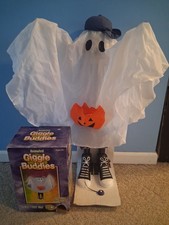 RARE Vintage 2003 Gemmy Animated Giggle Buddies Ghost Halloween Tested Works picture