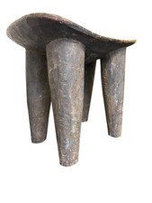 Large Hand‑Carved Senufo Stool (Gbon) Senufo People, Ivory Coast picture