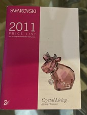 Swarovski 2011 Price List Brochure Crystal Living Spring Summer 45 Pages picture