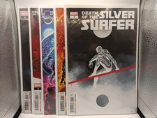 Marvel lot DEATH OF THE SILVER SURFER 2025#1,2,3,4,5 Greg Pak/Sumit Kumar 1-5 picture