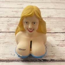 Vintage Reno Nevada Novelty Bust Women Piggy Bank Sexy Collectible Casino picture