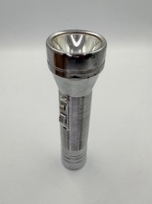 Vintage DORCY Chrome Metal Flashlight 2 D Cell Made in Thailand TESTED WORKING picture