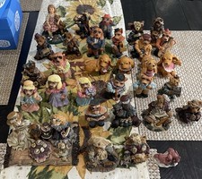 Boys Bears- Animal Figurine Lot - Assorted Bear, Mouse & Dog, Various Styles picture