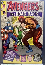 Avengers 22 (Nov.1965) π Nice Comic π Est. Fine picture