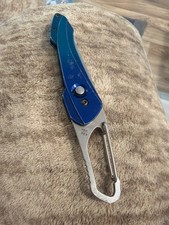 BUCK WHITTAKER- B436 Short Revolution Folding Knife - Blue picture