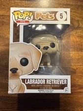 Funko POP Pets: Labrador Retriever #5 *Vaulted * NIB picture