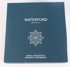 Waterford Christmas Annual Snowcrystal Ornament 2025 1077825 $110 New picture