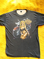 Vintage 1988 Harley - Davidson T Shirt  Paper Thin Single Stitch 3D Emblem picture