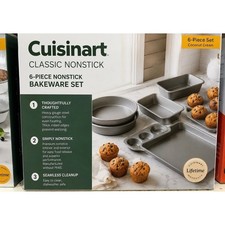 New Cuisinart 6-Piece Classic Nonstick Bakeware Set Collectors Edition picture