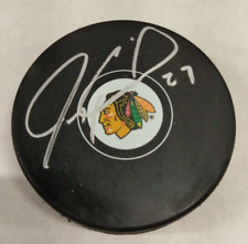 Jeremy Roenick- Autographed Chicago Blackhawks Logo Puck (A) picture