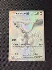 Reshiram ex 173/086 White Flare Full Art Holo Rare Pokémon TCG Card picture