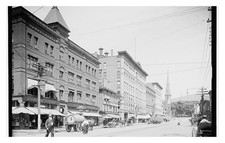 North Adams Massachusetts Main Street Standard Postcard picture