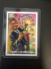 2026 Topps Mars Attacks Xmas Will Smith Caught In The Crossfire SP π₯π₯π₯ picture