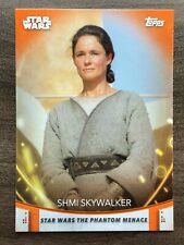 2020 Topps Women of Star Wars Base Card Orange Parallel~ Pick your Card picture
