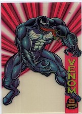 1994 Fleer Marvel Universe #8 Venom Suspended Animation picture