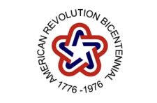 Official 1976 American Revolution Bi-Centennial Flag (See Description) 68” x 43” picture