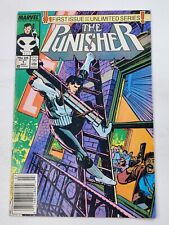 The Punisher 1 MARK JEWELERS VARIANT Marvel Comics 1st Unlimited Series 1987 picture