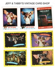 1990 TOPPS GREMLINS 2. CARDS & STICKERS. SEE DROP DOWN MENU FOR CARD YOU RECIEVE picture