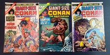 Giant-Size Conan (1974) Lot of 3 #1-2, 4 Marvel Comics GD/VG-VG picture