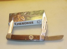 CHEROKEE CUTLERY Operation Desert Storm 3 Blade Large Stockman Pocket Knife #186 picture