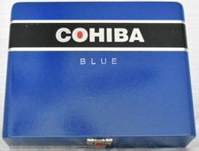 COHIBA BLUE - ROBUSTO - 8 1/2 X 6 1/2 X 2 1/2 - AMAZING CONDITION picture