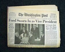 50th Anniv. Gerald Ford's VP Inauguration - The Who in D.C. 1973 Washington Post picture