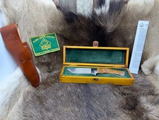 1992 Puma Skinmaster Knife With Handles German Hardwood Mint In Presentation Box picture