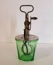 A&J Hand Mixer Beater & Vidro Products Chicago ILL 2c / 1Pt Uranium Measure Cup  picture