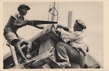 Postcard Judaica Jewish Builders c. 1940s picture