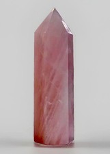 Attracts Love: Rose Quartz Crystal Point Pink Specimen Natural Raw Madagascar picture