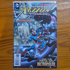 DC Comics Action Comics #8 The New 52 Superman vs Brainiac Direct Edition picture