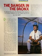 1986 Don Mattingly New York Yankees First Baseman picture