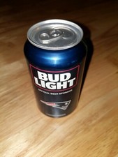2016 BUD LIGHT BEER CAN NEW ENGLAND PATRIOTS,Bottom Open,TOM BRADY,HTF Lim.Edit picture