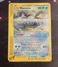 Nintendo Pokemon Blastoise Holo Expedition 4/165 (2002) english picture