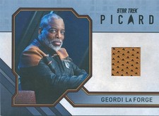 EL VHTF Star Trek Picard Season 2 and 3 costume card number RC16 Geordi La Forge picture