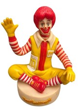 Vintage 1970's McDonalds Ronald McDonald Rubber Toy Piggy Bank 70's. T54 picture