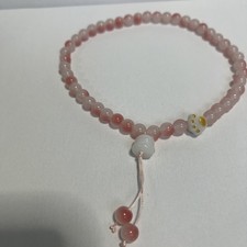 Pink and white natural jade . picture