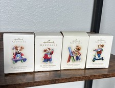 Hallmark Keepsake Lot of 4: My 2-3-4-5 Christmas Ornaments picture