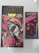 Crusade of Comics Presents Spawn #1 Todd McFarlane 1992 - VF/NM Plus Card Ashcan picture