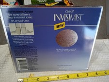 Vintage Clairol invisimist hair spray advertising proof unrolled sheet tin can picture