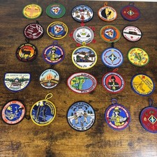 BSA Patch Lot 25 Clean Unused Camporee Klondike District Awards Vintage Scouts picture