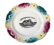 METHODIST CHURCH MITCHELL - OTTAWA CANADA Souvenir China TRINKET DISH PLATE picture