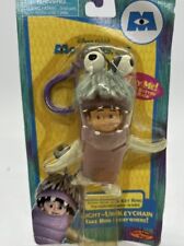 New VTG DISNEY PIXAR MONSTERS INC BOO KEYCHAIN LIGHT UP 2001 Spin Master Toys picture