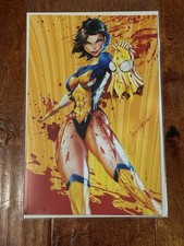 Devils Deviants #1 signed Jamie Tyndall COA Invincible with upgraded Signature picture