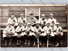 c1910 Baseball Team FERGUS FALLS Minnesota MN Players Otter Tail County RPPC picture