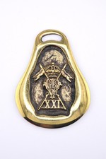 21st REGIMENT OF FOOT | ROYAL NORTH BRITISH Horse Brass Medallion Ornament picture